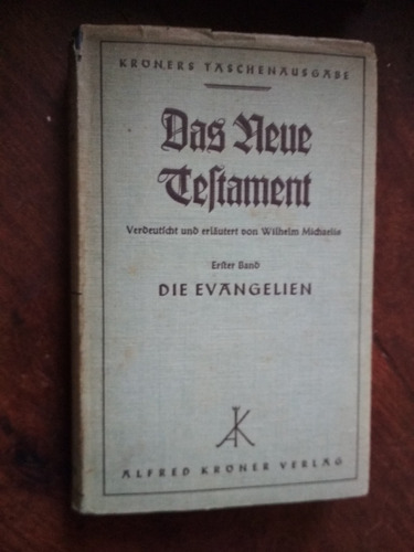 Nuevo Testamento En Alemán Das Neue Testament