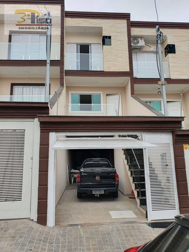 Imagem 1 de 15 de Sobrado Frontal 4 Dorm 2 Suites 3 Vagas Em Chácara Seis De Outubro - São Paulo - 1716