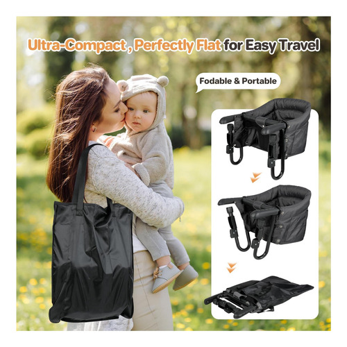 Gancho Ezebaby En Sillas Altas, Clip Seguro En Silla Alta Un
