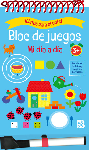 Listos Para El Cole Bloc De Juegos  Mi Dia A Dia +3 -   - *