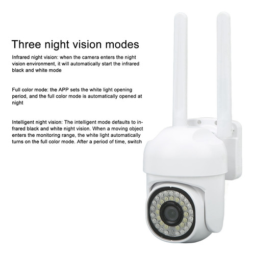 Câmera De Segurança Doméstica 2mp Ptz Smart 1080p Ip66 Water