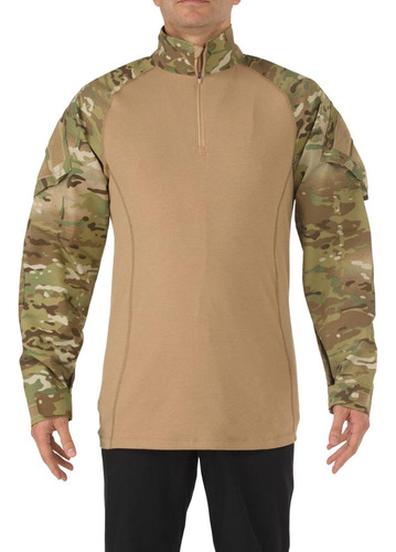 Camisa Táctica Rapid Assault Multicam 5.11 Tactical