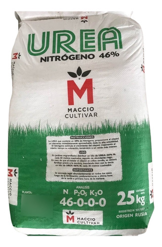 Urea 25 Kilos Césped Y Jardín !!