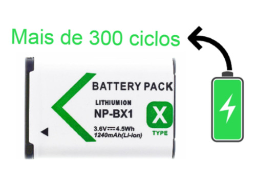 Np-bx1 Para Sony Dsc-wx300, Dsc-wx500, Dsc-hx50v, Dsc-hx60v
