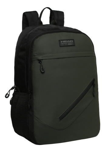 Mochila Engomada Carens Reverse Verde Militar Head