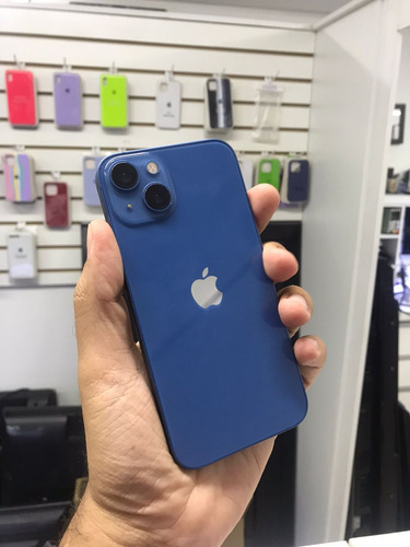Carcaça iPhone 13 Original Retirada Completa Azul (Usado)