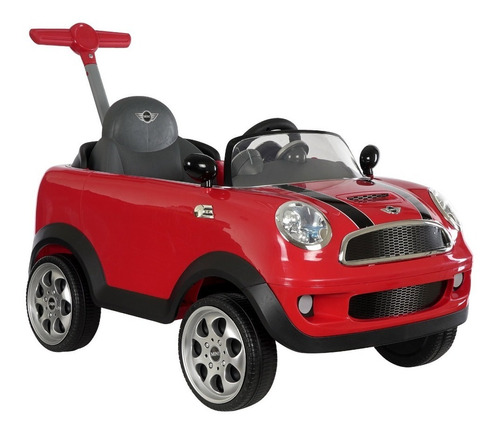 Mini Cooper Push Car Montable Prinsel Rojo