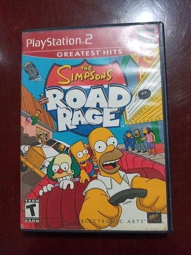 The Simpsons Road Rage Para Ps2 Físico Original