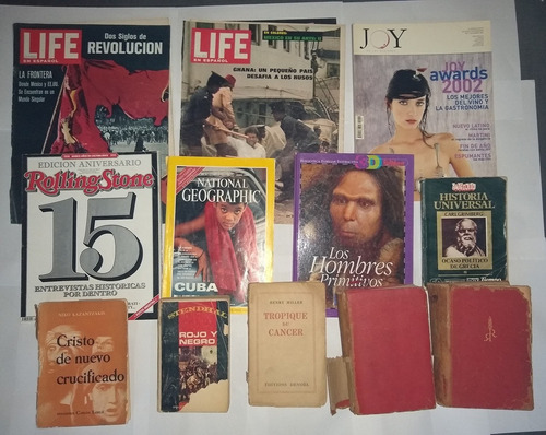 Lote Libros Y Revistas Con Detalles Ideal Para Restaurar