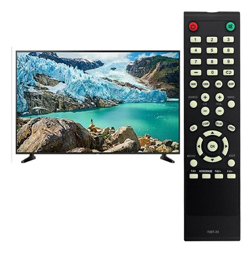 Reemplazo Remoto Rmt-24 Para Westinghouse Tv Dw39f1y1 Dw46f1