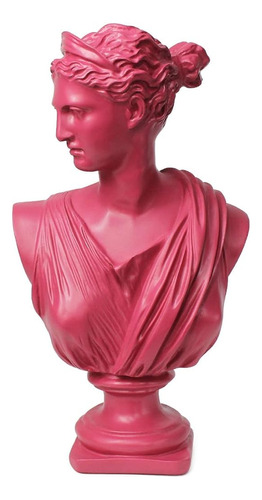 Estatua Griega De La Diosa Diana - Busto De Cabeza Romana Cl