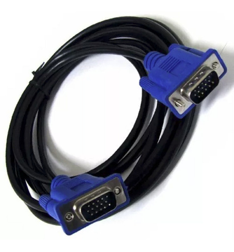 Cable Vga A Vga Macho 2 Filtros 10 Metros Proyector Led Pc