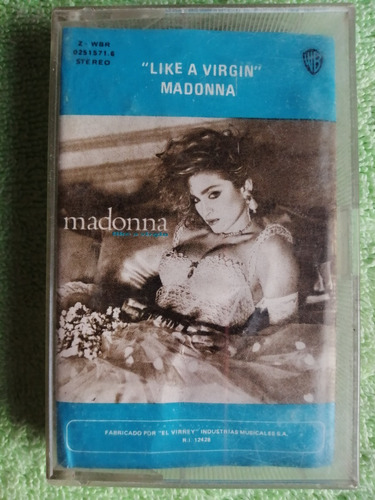 Eam Kct Madonna Like A Virgin 1984 Su Segundo Album Peruano