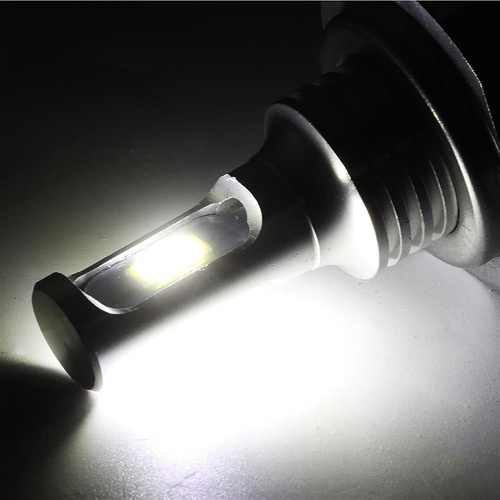 2pcs 80w 6000k H7 Led Coche Niebla Luz Blanca 12-24v