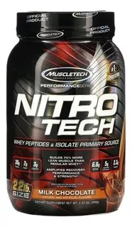 Proteina Muscletech Nitro Tech X 2 Lbs Milk Chocolate
