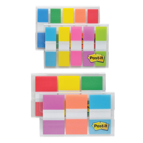 Post-it Banderas Color Clasificado Combo Pack, 320 Banderas