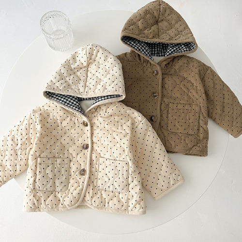 Abrigo De Algodón Con Capucha Para Bebé De Invierno, Chaquet
