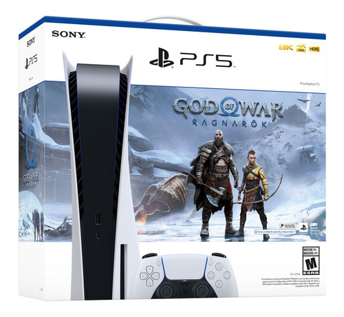Consola Playstation 5 Ps5 Standard + God Of War Ragnarök