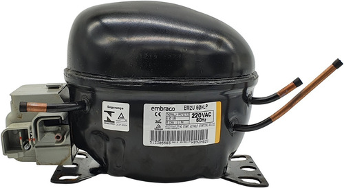 Imagem 1 de 7 de Motor Compressor 1/5 Em2u 60hlp R134a 127v 220v Lote