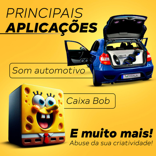 Mini Player Bluetooth Mp3 Usb Caixa Bob Trio Paredao Rca Ajk