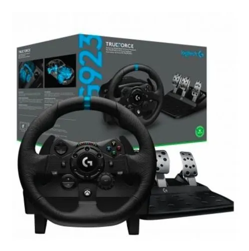 LOGITECH G923 VOLANTE Y PEDALERA PARA PC Y PS4