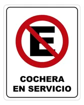 Comprar Señalamientos Seguridad Protección Civil Calibre 40 Color Cochera En Servicio