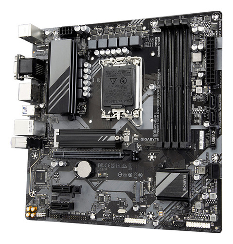 Placa Madre Gigabyte B760m Ds3h Lga1700, Ddr5, M.2, Microatx