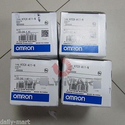 Omron Counter H7cx-a11-n H7cx-a11 100-240vac New In Box Ni