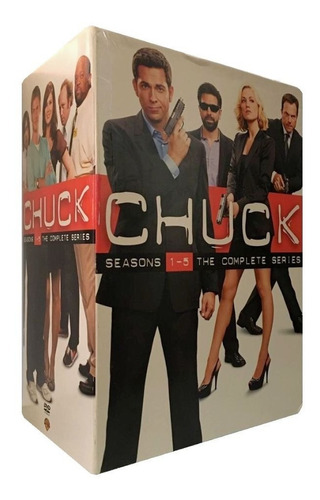 Chuck La Serie Completa Temporadas 1 2 3 4 5 Boxset Dvd