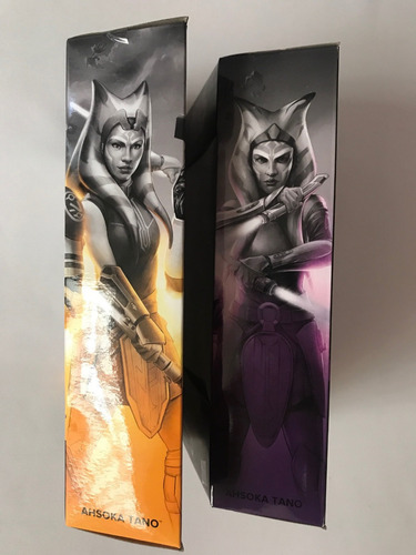 Lote De 2 Figuras Ahsoka Tano Black Series Rebels Clone Wars (Usado)