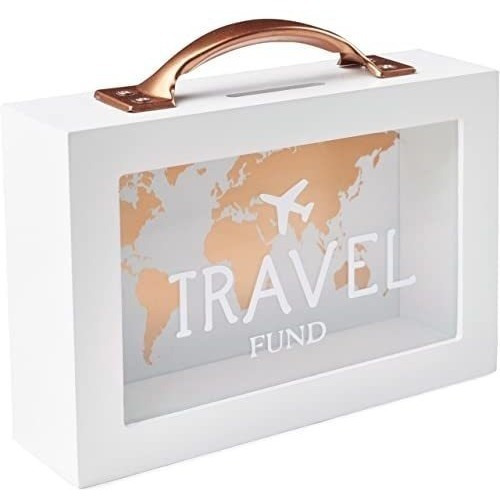 Caja De Dinero Shadow Para Ahorrar Fondos De Viaje, Caja De