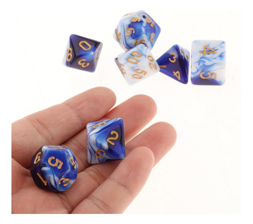 Accesorios De Juego De Dados Poliédricos 009 009 009 Multi