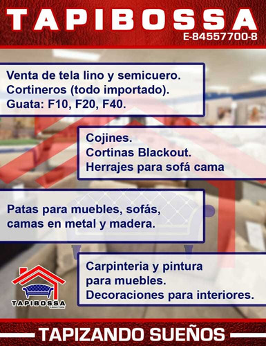 Imagen 3 de 5 de Servicio De Tapicería Para El Hogar El Flete Es Gratis !!!