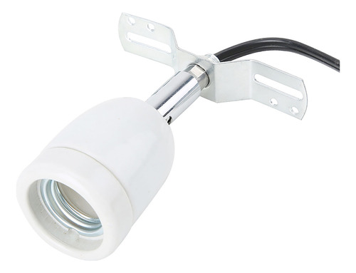 Suporte Térmico Cerâmico E27 Rotatable Reptile Pet Clip Bulb