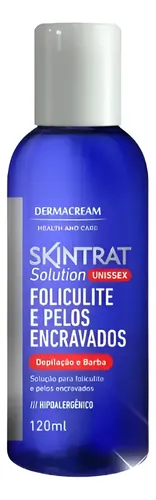 Dermacream Skintrat Foliculite Pelos Encravados Unissex Depilação Barba