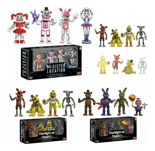 Five Nights Baby - Funtime Freddy - Funtime Foxy - Ballora