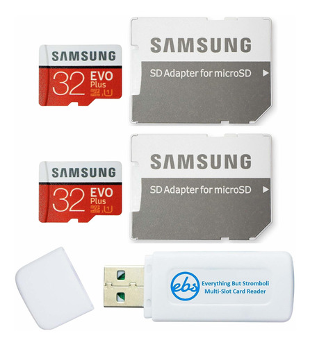 Evo Plus Memoria Microsd 2 32 Gb Clase 10 Adaptador Mb 1