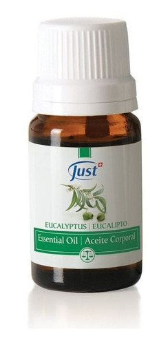 Aceite Esencial De Eucalipto Just 10 Ml Descongestiona