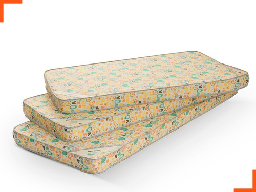 Colchon Baby Belmo 173 72 10 Espuma Media Densidad Economico