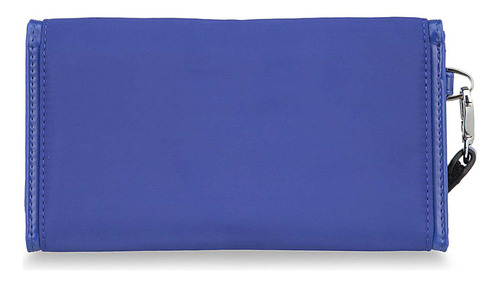 Cartera Flap Cloe Xebala Grande Color Azul