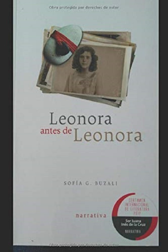 Leonora Antes De Leonora (libro)