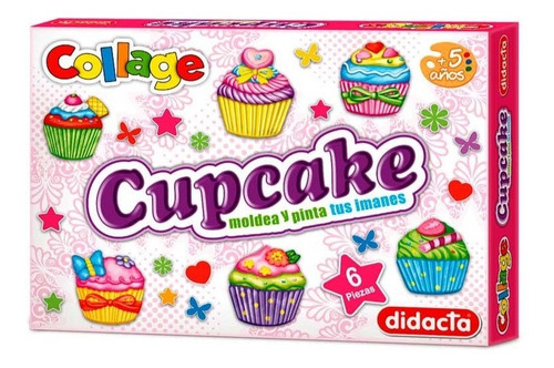  Juego Moldea Y Pinta Tus Imanes Cupcake Didacta