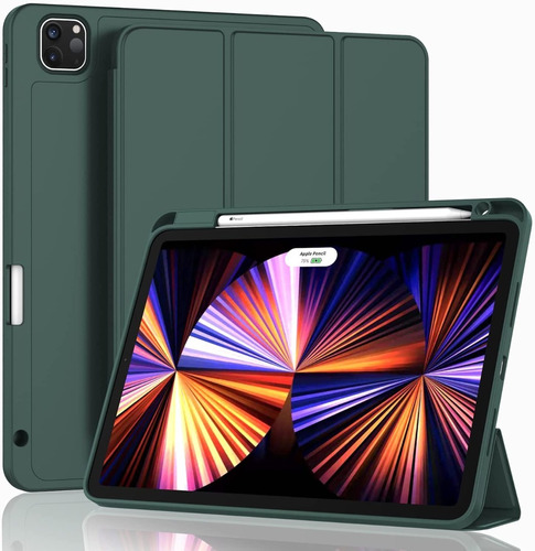 Funda Para iPad Pro 3ª Generación Verde Medianoche Zryxal 