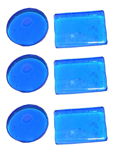 Imagen 1 de 3 de Sordina En Gel Antiarmonicos Para Parches Por 6 Unidades