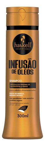 Shampoo Haskell Infusão De Óleos 300ml