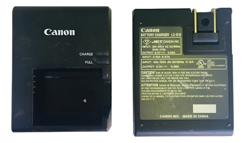 Cargador Original Lc-e10 Bat Lp-e10 Canon Eos T3 T5 T6 (Usado)
