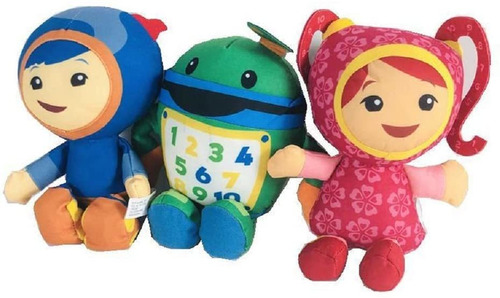 Modi Equipo Umizoomi - Muñeca De Peluche (3 Piezas)