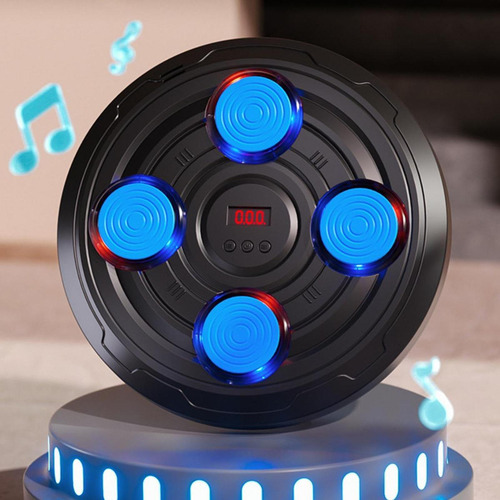 Máquina De Boxeo Musical Para Niños, Azul 4 Objetivo