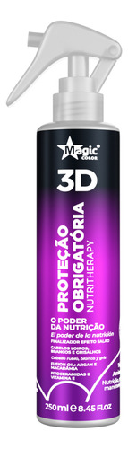 Proteção Obrigatória 3d Nutritherapy Magic Color 250ml