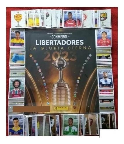 Album Figuritas  Conmebol Libertadores 2023 Panini Completo